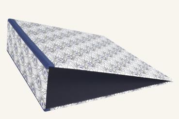 Exceptional folder with gilded Florentine paper from Italy